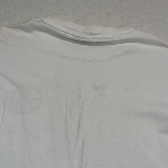 Vintage Champion NFL Pittsburgh Steelers White Long Sleeve Shirt Mens Medium - Picture 8 of 9